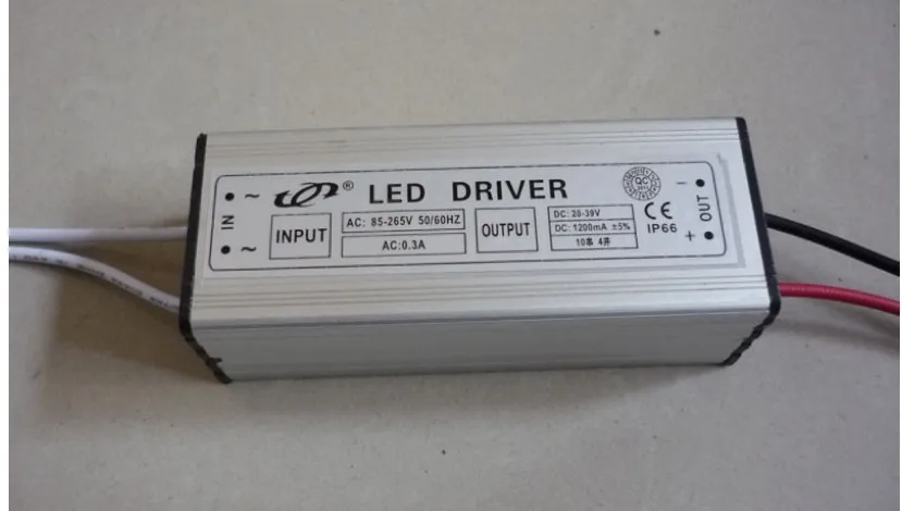 1 шт. resell внешний драйвер 10 серия 4 параллельная Высокая AC85 265V DC1200MA 40 Вт хорошая