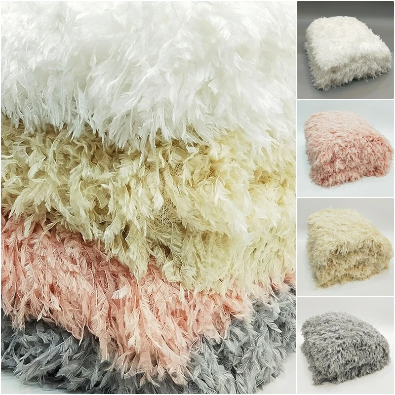 

Newborn Photography Props Soft Baby Faux Fur Blankets Plume Background Blankets Cute Infant Kids Fotografia De Baby Fotografia