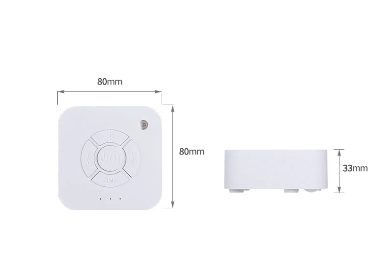 Портативная белая шумовая машина USB перезаряжаемая таймизированная отключение сна звуковая машина для сна Релаксация ребенок взрослый Офис Дом