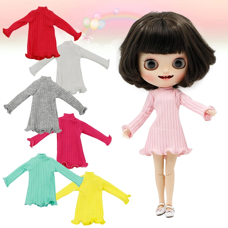 Neo Blythe Doll Long Sleeve High Neck 2