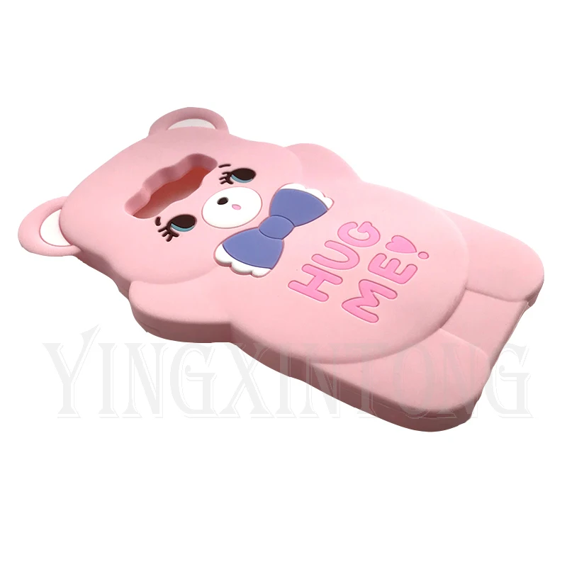 Модный милый 3D мультяшный Hug Bear чехол для Samsung Galaxy J4 Prime J6 Plus J8 2018 J7 2015 J5 2016 Мягкая