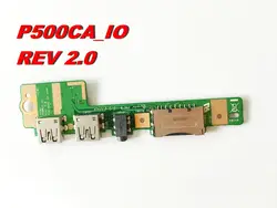 Оригинальный Для ASUS P500ca USB аудио SD карты доска P500CA IO REV 2,0 тестирование Хорошо Бесплатная доставка