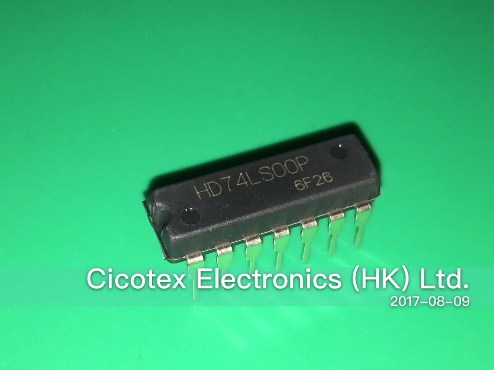

10 шт./лот HD74LS00P DIP14 IC GATE NAND 4CH 2-INP 14-dip