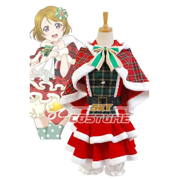 Hanayo Koizumi Christmas Choir Unidolized Cospaly Costume Cosonsen Love Live
