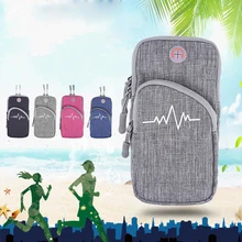 4-6 дюймов Универсальный спортивный нарукавник Сумка для бега водонепроницаемый нарукавники чехол для телефона открытый ручной держатель чехол для iphone huawei samsung