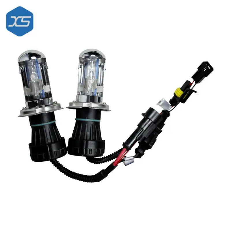 2PCS/1pair bi xenon hid bulbs 35w 12v H13 9004/9007 h4 bi xenon 4300K