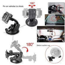 Action Camera Accessories Kits for Gopro 4/3/2/1 SJ4000 SJ5000 Accessory Bundles with Chest Harness Mount/Suction Cup Mount/Self