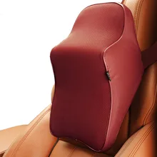 Новое поступление химическое волокно подушка для шеи пены памяти регулируемый подголовник Авто безопасности подголовник для путешествий автомобилей шеи подушки