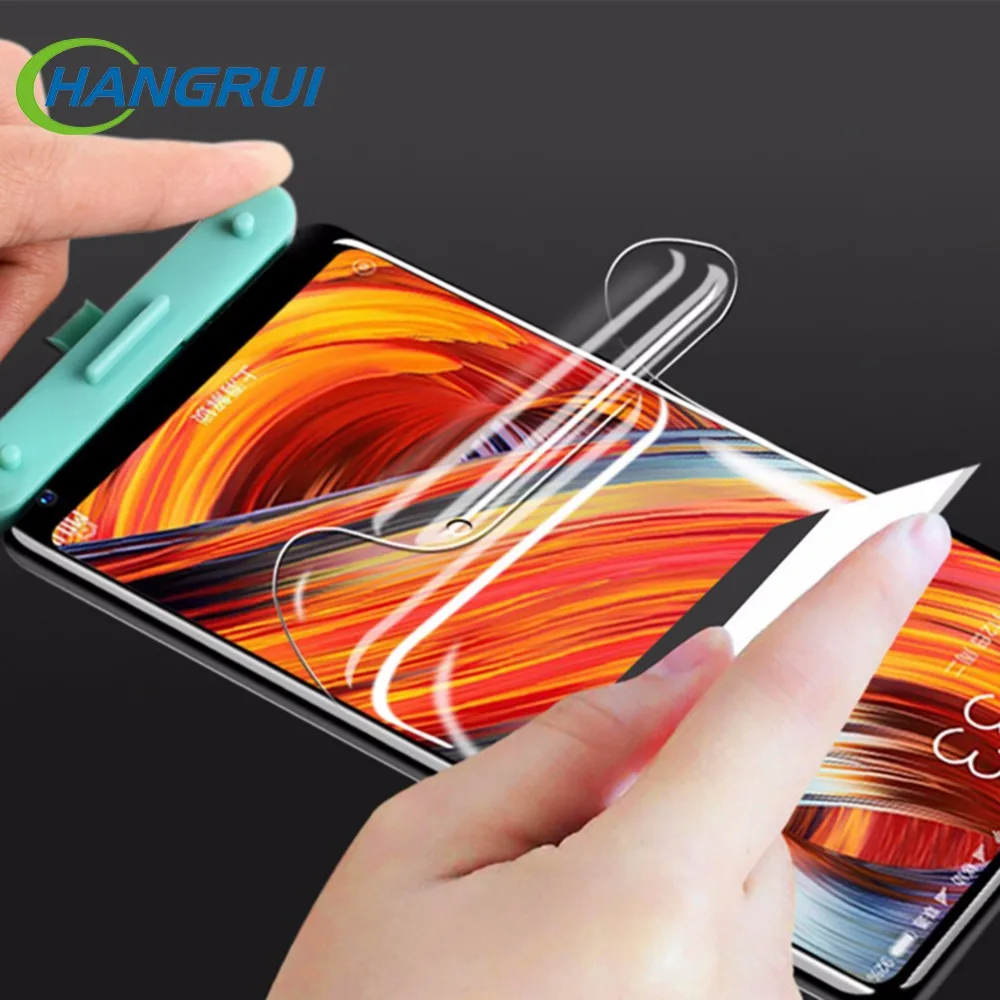 

Hangrui For Xiaomi Redmi Note 4X 5 Plus Ultra Soft Hydrogel Film Curved Full Cover Screen Protector For Xiaomi Mi A1 5X MIX 2 6
