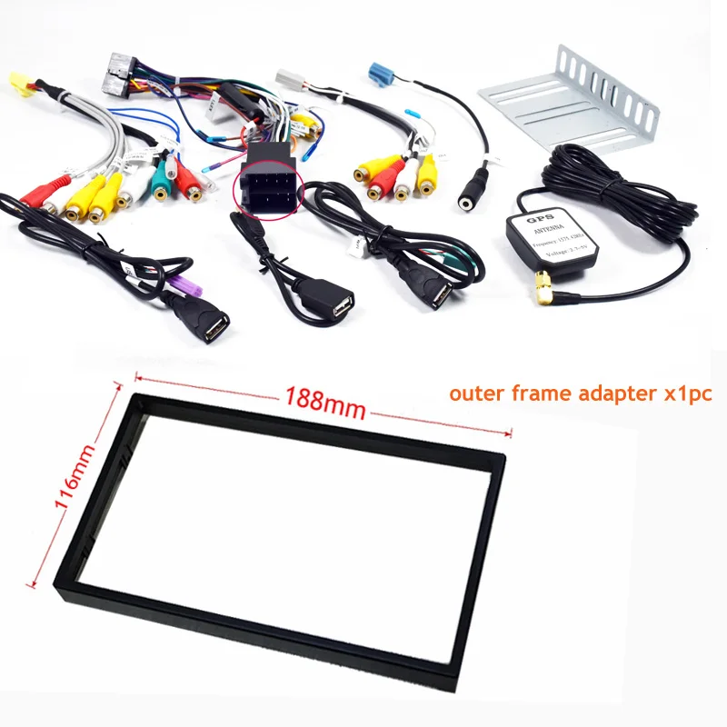 Clearance SilverStrong Android9.0 8Core 4G 64G Universal 2Din Radio Car GPS Double DIN Radio TEF6686 Multimedia Autoradio -XJ7001 3