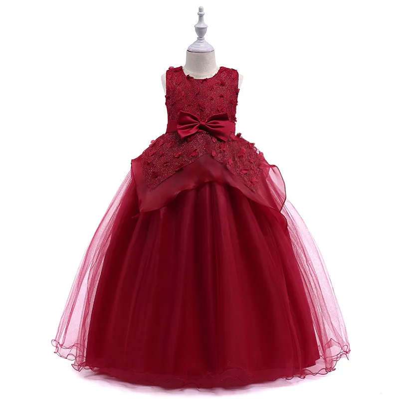 Cute Little Flower Girls Dresses for Weddings Baby Party Sexy Children ...