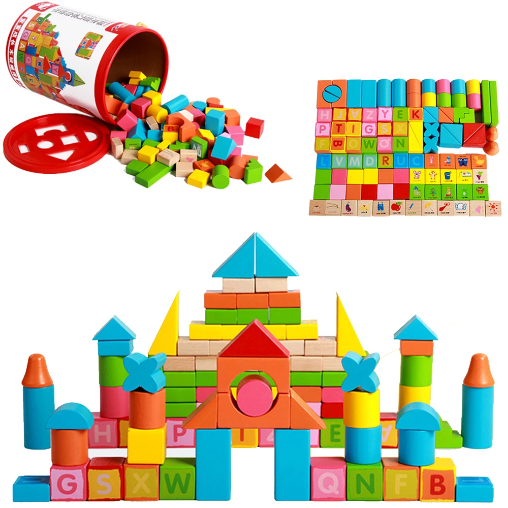 building blocks with letters