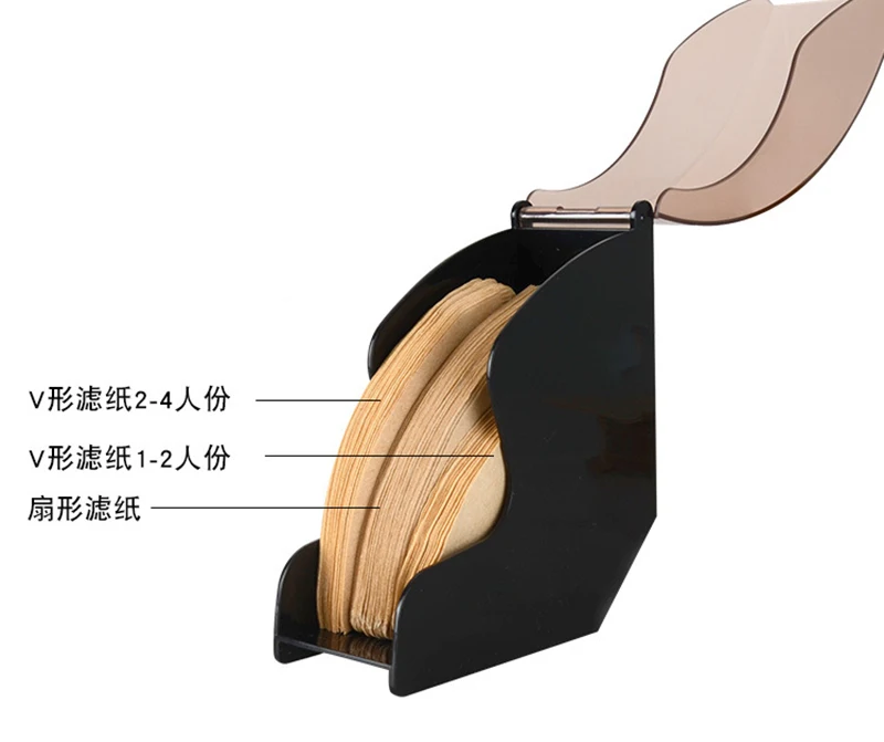 V60 фильтр бумажный стеллаж фильтровальный бумажный держатель для хранения стенд хранение кофейных капсул коробка Бытовые аксессуары для кофе
