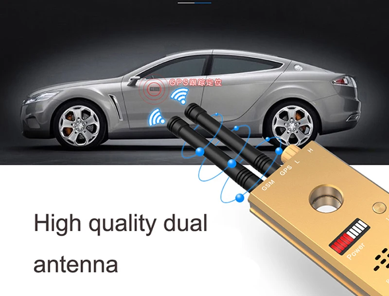 1 шт. беспроводной сканер сигнала GSM устройство поиска Радиочастотный детектор микроволнового обнаружения датчик безопасности сигнализация найти Анти-шпион найти gps