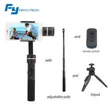 NEWEST Splashproof  !!! FeiyuTech FY SPG 3-axis Handheld Gimbal for Smartphone iPhone/Xiaomi/Samsung GoPro HERO5 4 3+ Xiaoyi