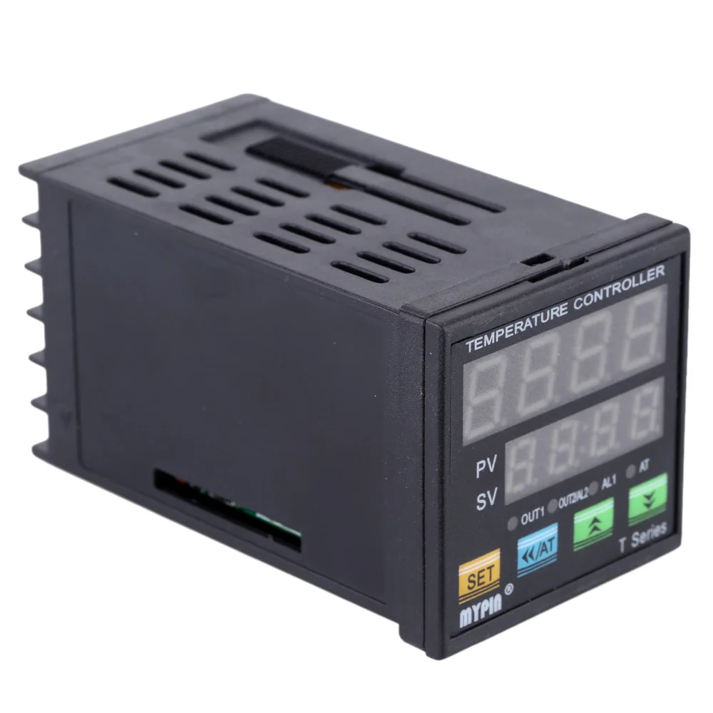 

Digital LED PID Temperature Controller Thermometer termostato controlador de temperatura Heating Cooling Control Alarms Relay