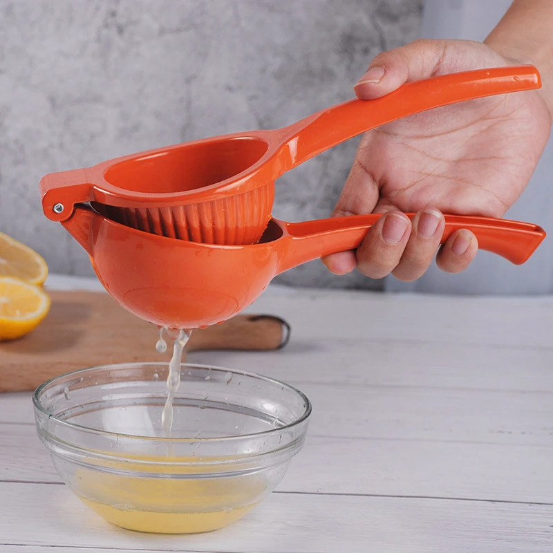 Manual juicer lemon clip Aluminum alloy color orange juicer baby fruit