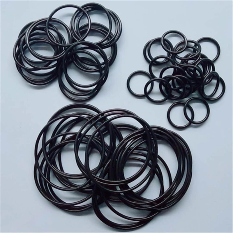 

3pcs NBR CS 2.4mm*100/105/110/115/120/130/135/140/145/150mm Nitrile Rubber O type Sealing Ring Gaskets Automobile air condition