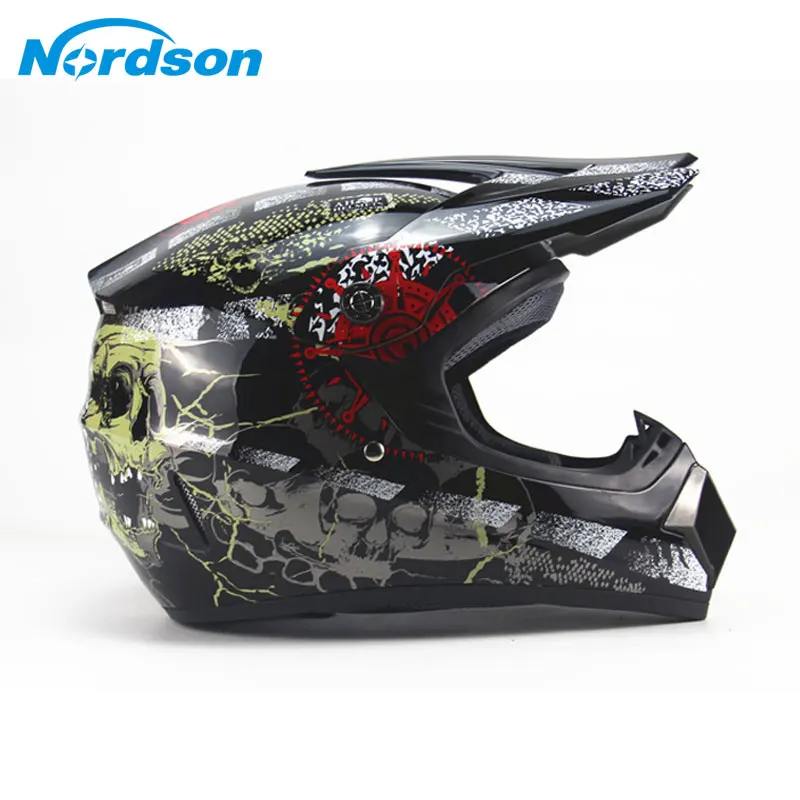 

Nordson Free Shipping Motorcycle Helmet Mens Moto Helmet Top Quality Capacete Motocross Off Road Motocross Helmet DOT