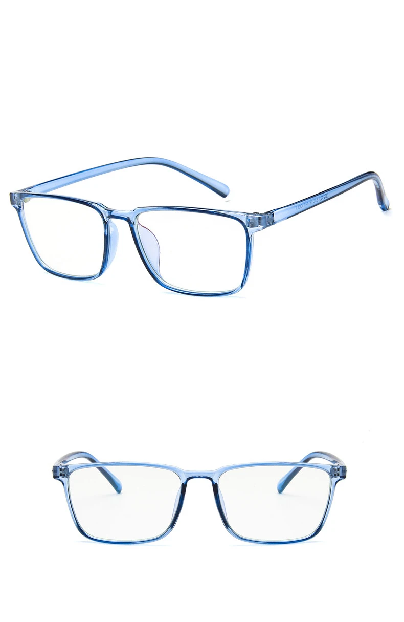 Антирадиационные компьютерные очки, оправа для мужчин и женщин, квадратные очки для ПК, оправа для очков, унисекс, оптические, с принтом, очки для женщин, прозрачные