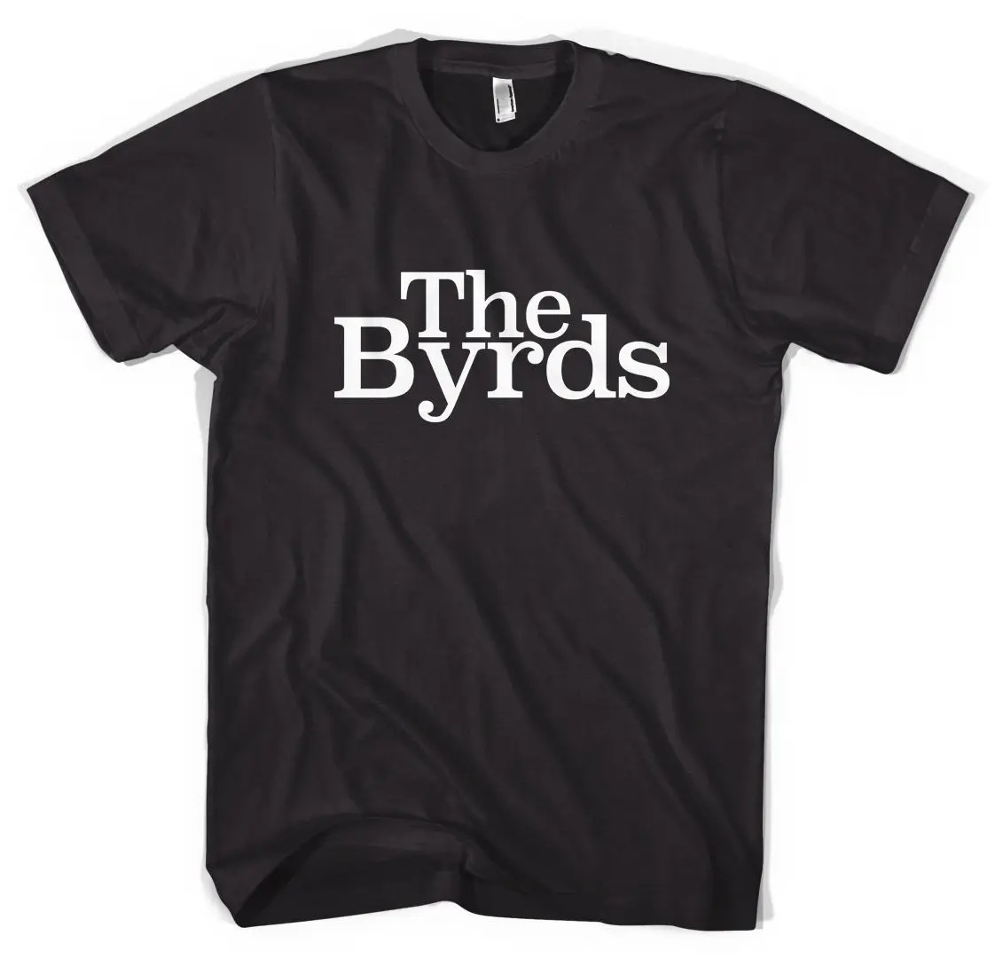 Byrds рок Psychadelic 60's унисекс футболка все размеры Лето o образным вырезом tee