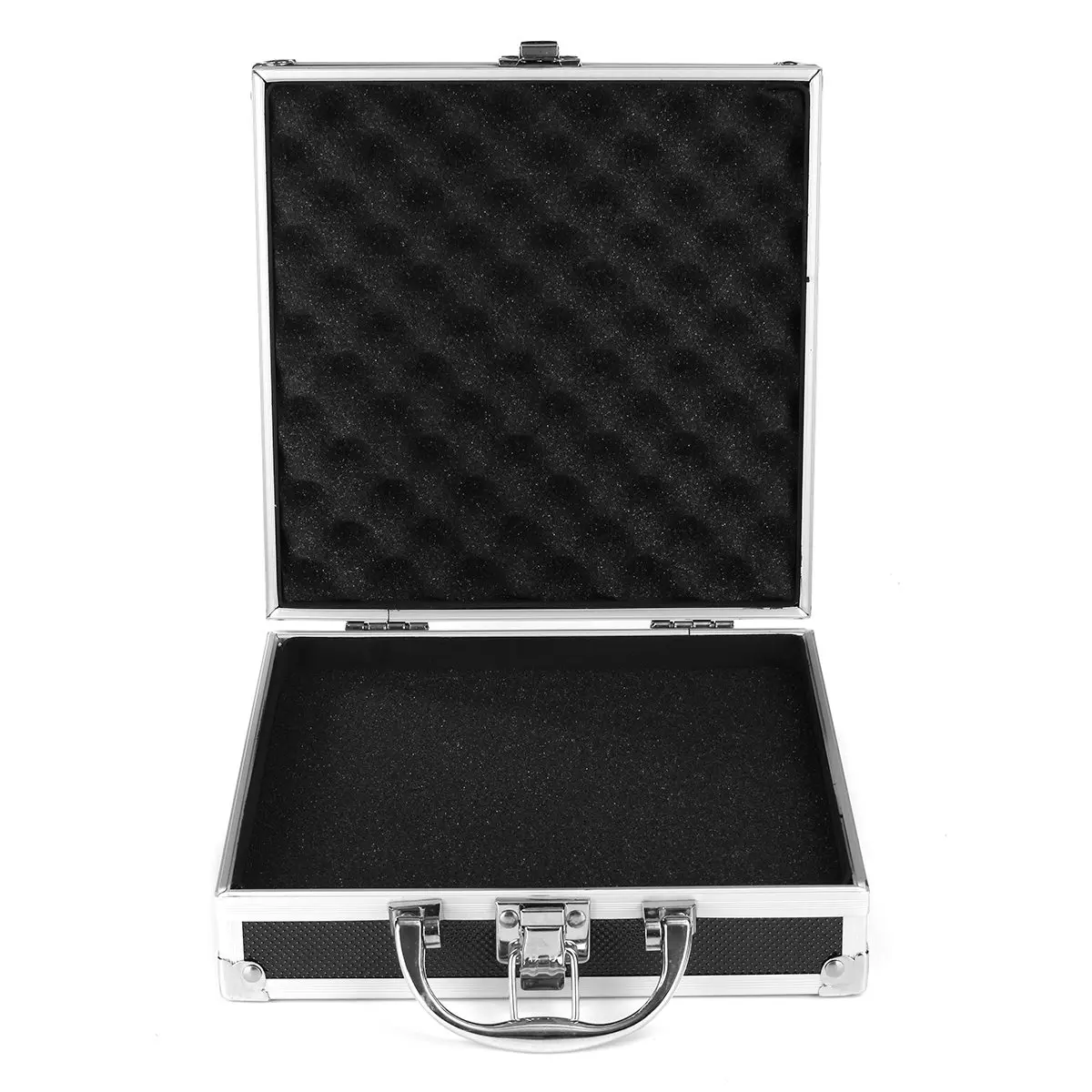 

Aluminium Tool Box Portable Small Storage Case Sponge Lining Handheld Organizer