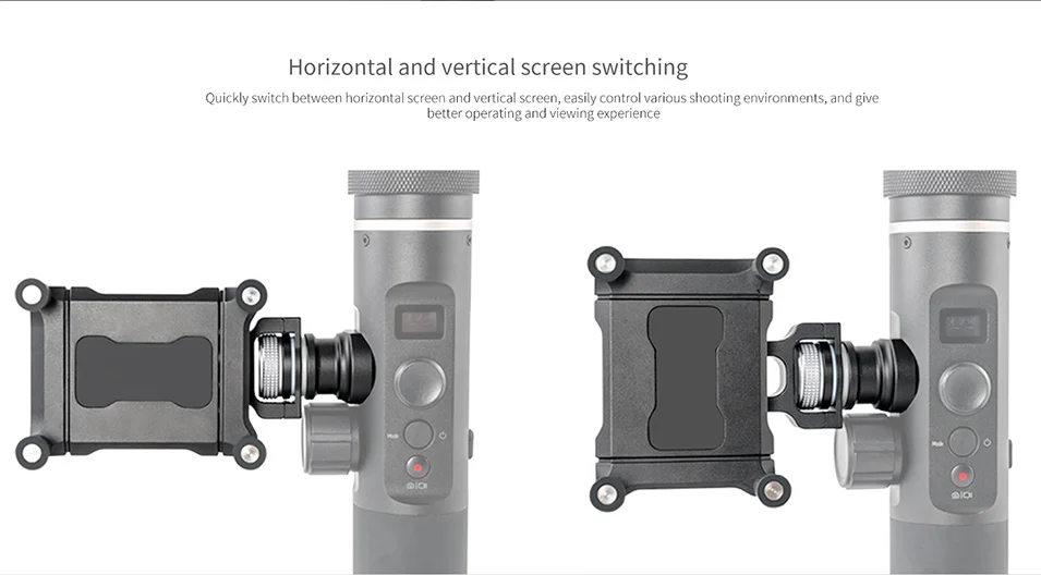 Feiyu держатель для телефона адаптер для SPG2 G6 G6 Plus кронштейн зажим держатель для экшн камеры Gimbal iPhone X 8 7 samsung