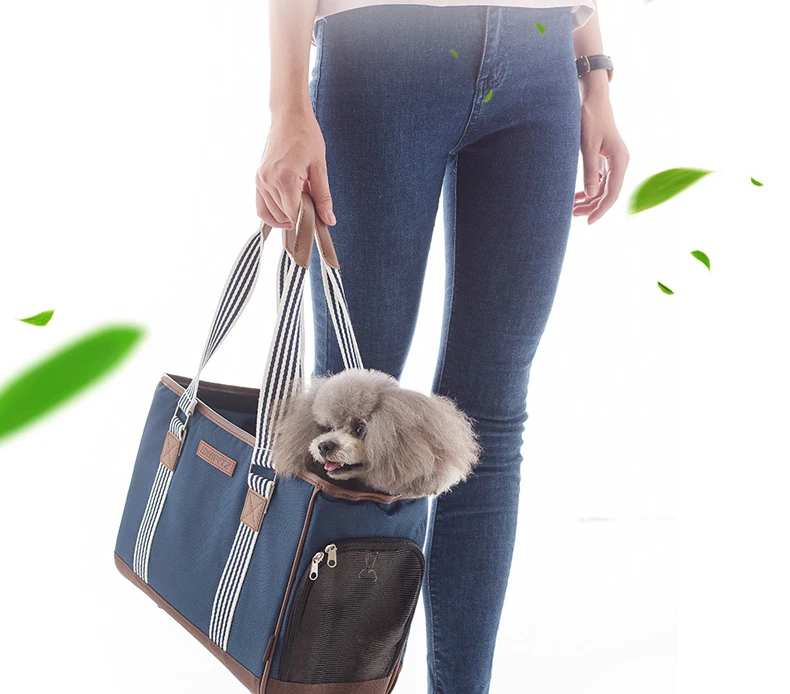 Джинсовая сумка для перевозки животных в Корейском стиле, сумка для перевозки животных, красная, синяя, зеленая, уличная маленькая собачья Сумочка для животных, товары для питомника