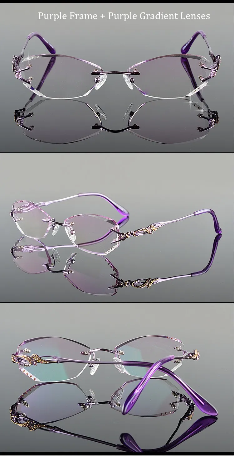 Бренд Chashma, роскошные тонированные линзы, очки для близорукости, очки для чтения, алмазная оправа, цветные линзы, очки по рецепту, оправа для женщин
