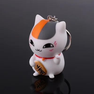 Maneki Neko Lucky Cat Fat Cat Брелок меховой помпон помпоны женская кожаная брелок металлические брелки для ключей ключи от машины сумка Подвеска Шарм D42