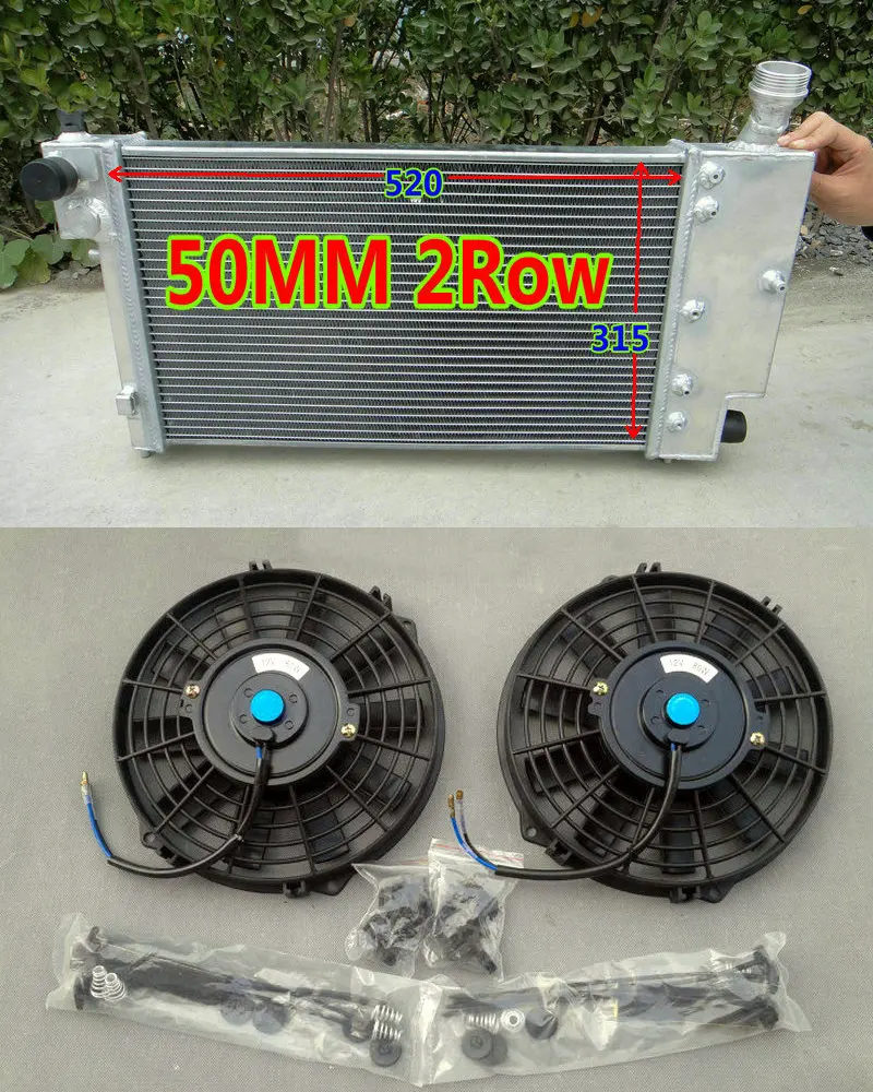 PEUGEOT 106 GTI RALLYE//CITROEN SAXO//VTR 96-01 ALUMINUIM RACE RADIATOR 50MM CORE