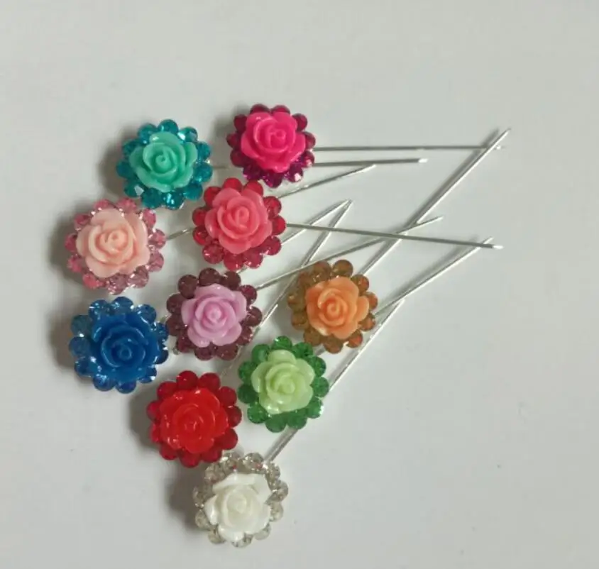 Buy Head pin scarf hijab pins 12pcs/lot muslim stick