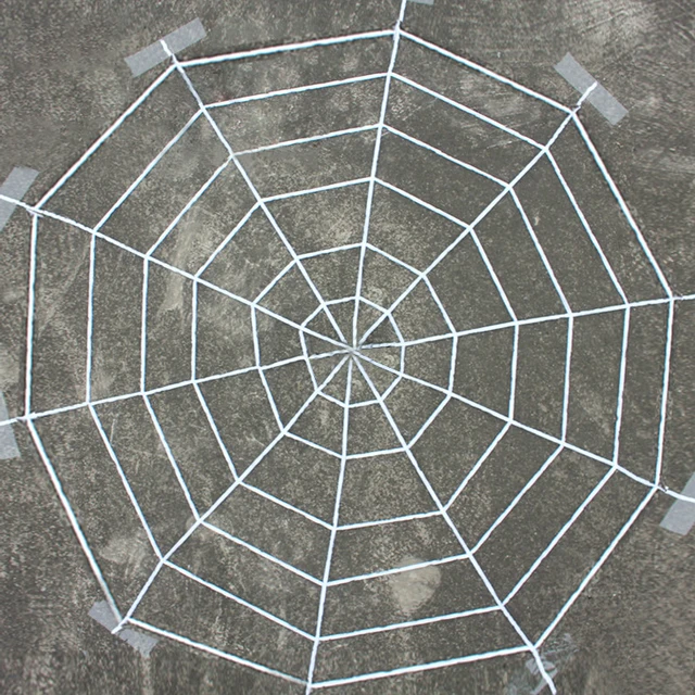 blackwhite nylon 1525m creepy new huge spider web halloween decoration cobweb