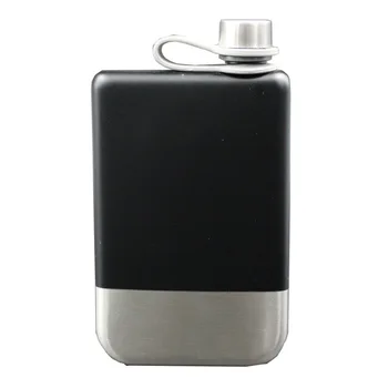 

HOT-9 Oz Stainless Steel 304 Hip Flask Whiskey Wine Bottle Alcohol Pocket Flagon For Gifts