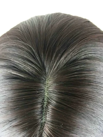 MCOSER 65 см синтетические волосы Air Bang черный коричневый цвет Harajuku косплей парик высокотемпературное волокно