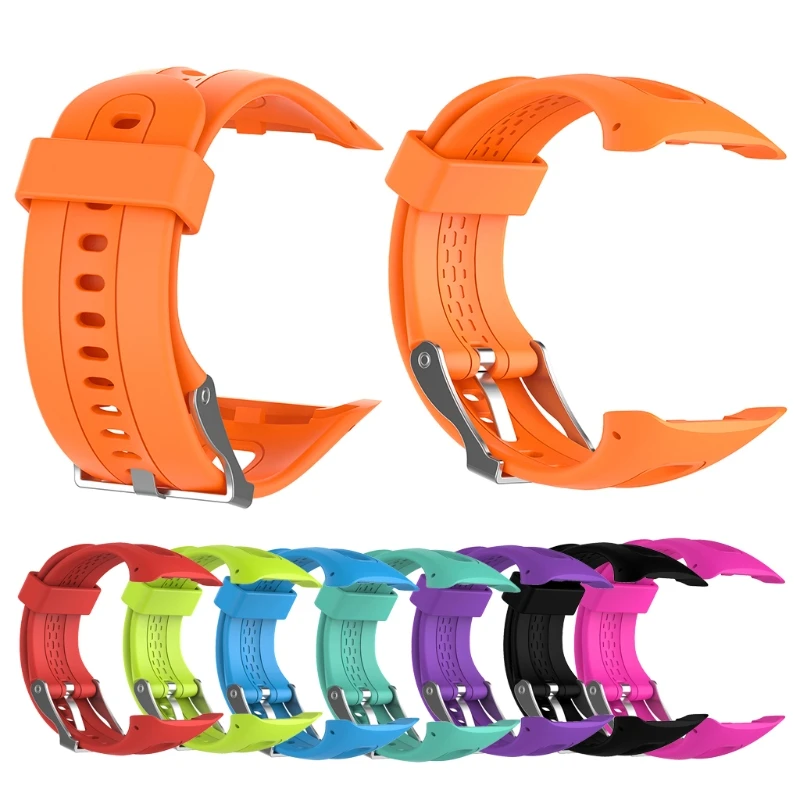 

Sports Silicone Bracelet Strap band For Garmin Forerunner10/15 Smart Watch Male