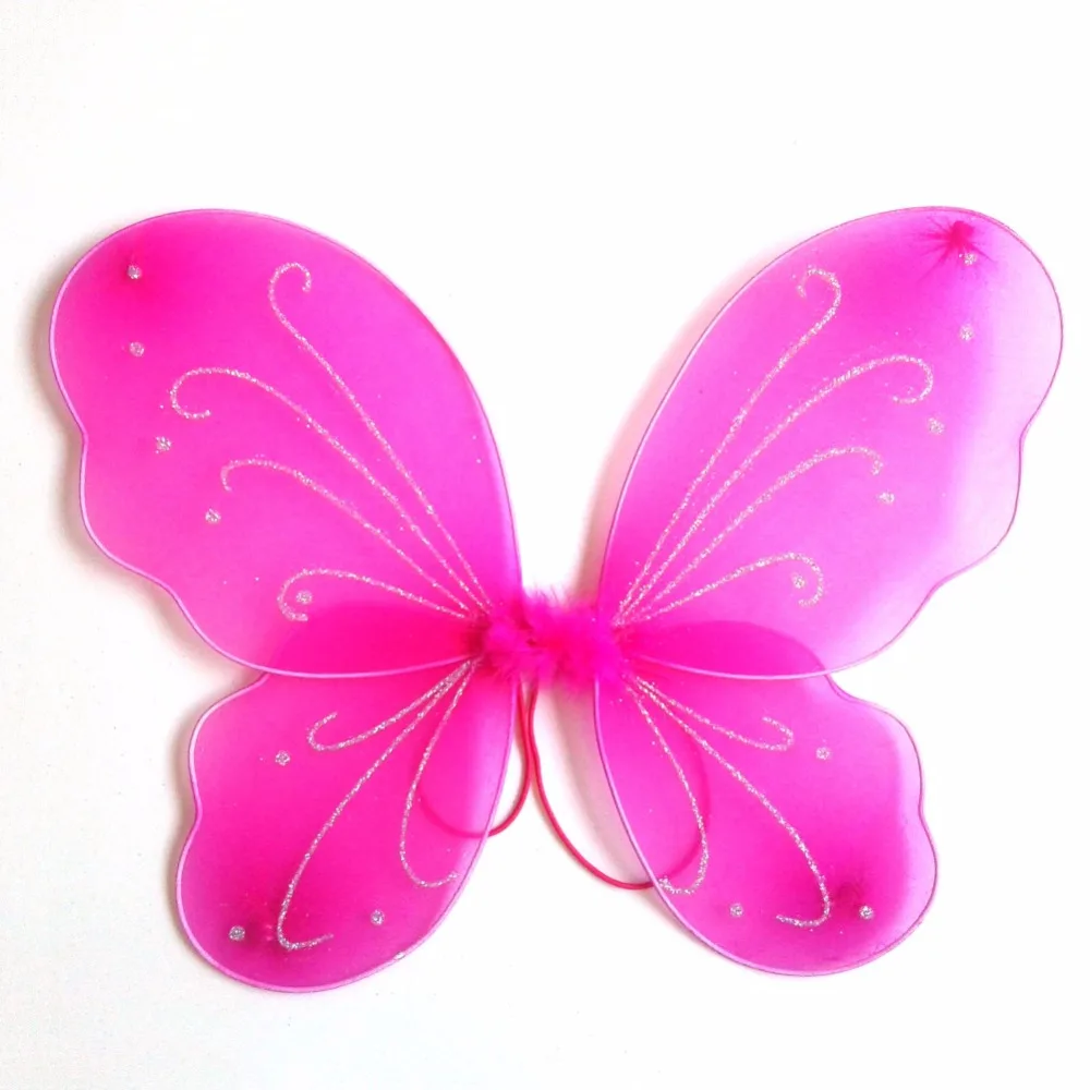 

1PC Kids Girl Princess Fairy Butterfly Wings Halloween Fancy Dress Costume