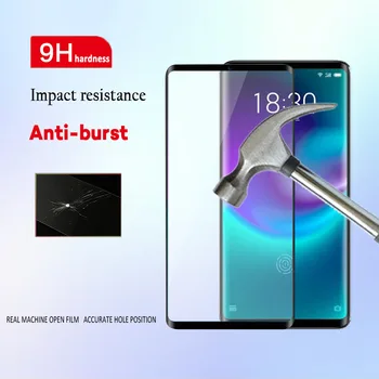 Перейти на Алиэкспресс и купить 3D закаленное стекло для Meizu Zero полное покрытие 9H Защитная пленка для экрана для Meizu Zero защитная пленка полная Meizu Zero