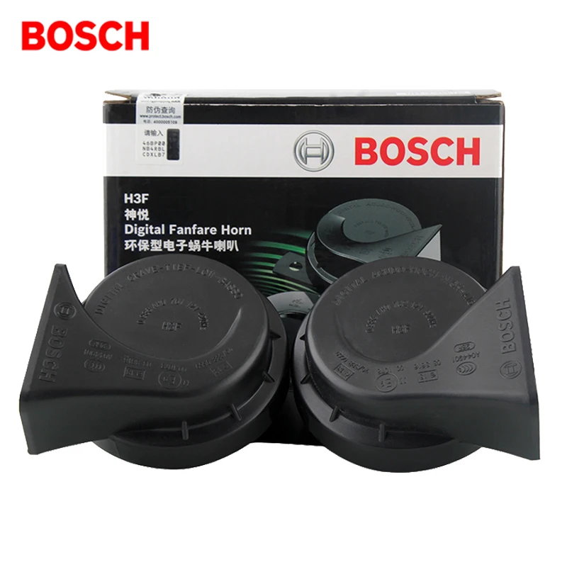 BOSCH Car Claxon Horns Air Horn Waterproof Universal Interface Original