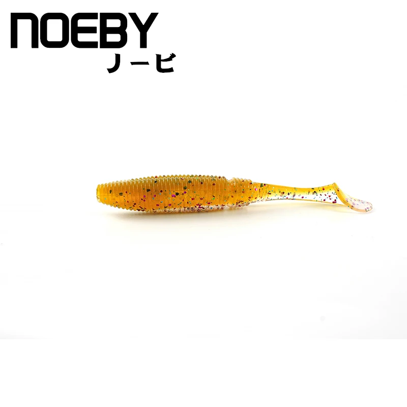 NOEBY 5 шт./лот Мягкая приманка 100 мм/9 г мягкая рыболовная ручной работы ручная