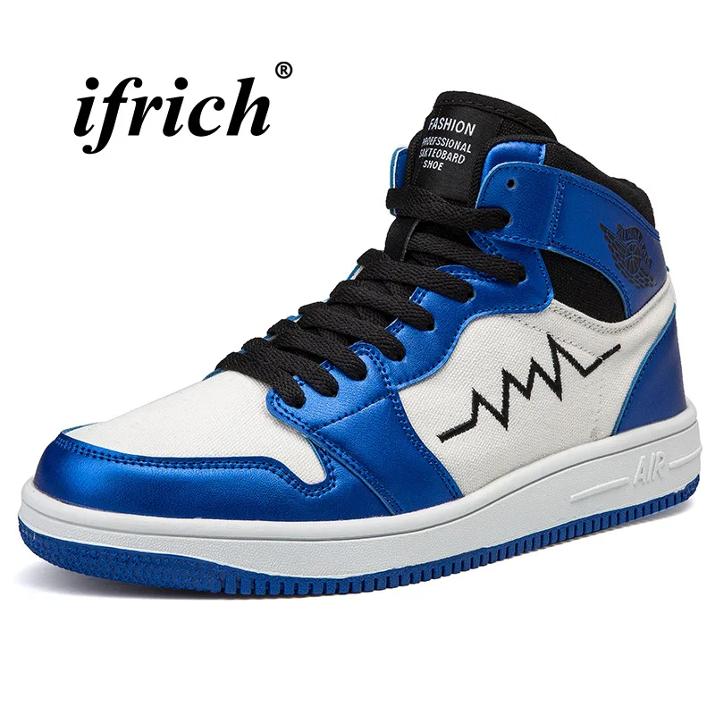2018 New Cool Walking Jogging Shoes Men Red Blue Athletic Running Shoes High Top Male Trainers Sports Rubber Sole Gym Sneakers 2018 New Cool Walking Jogging Shoes Men Red Blue Athletic Running Shoes High Top Male Trainers Sports Rubber Sole Gym Sneakers