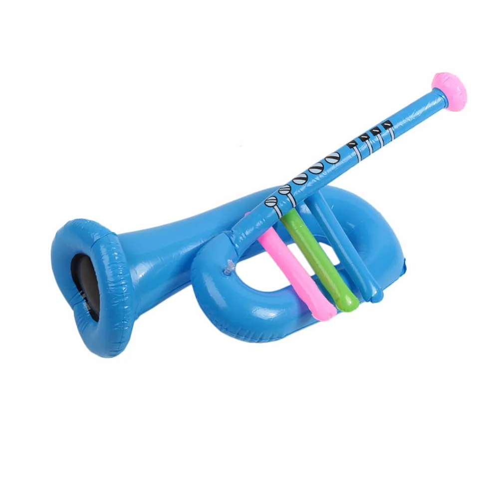 InfatableTrumpetNoveltyColorfulSimulationTrumpetKidsTrumpetAir
