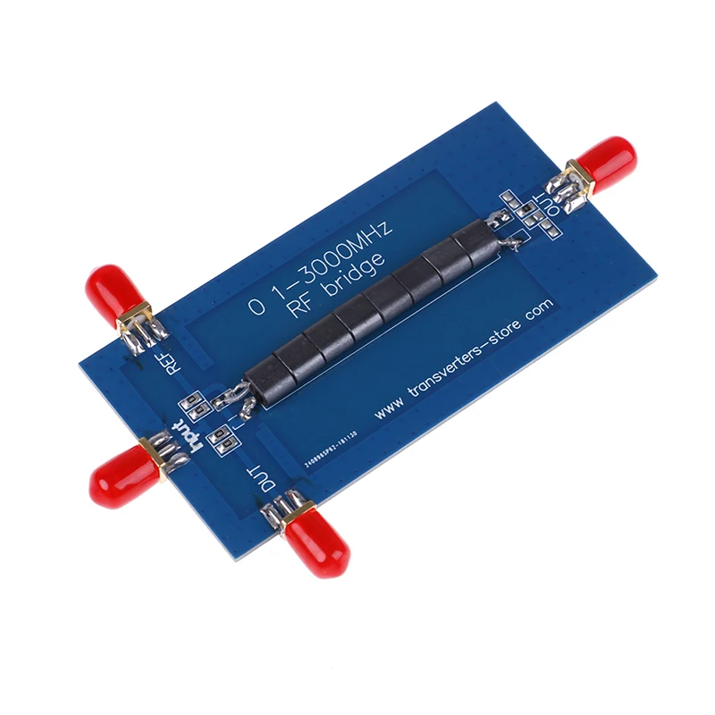 

High Quality 45x90mm RF SWR Reflection Bridge 0.1-3000 MHZ Antenna Analyzer VHF VSWR Return Loss