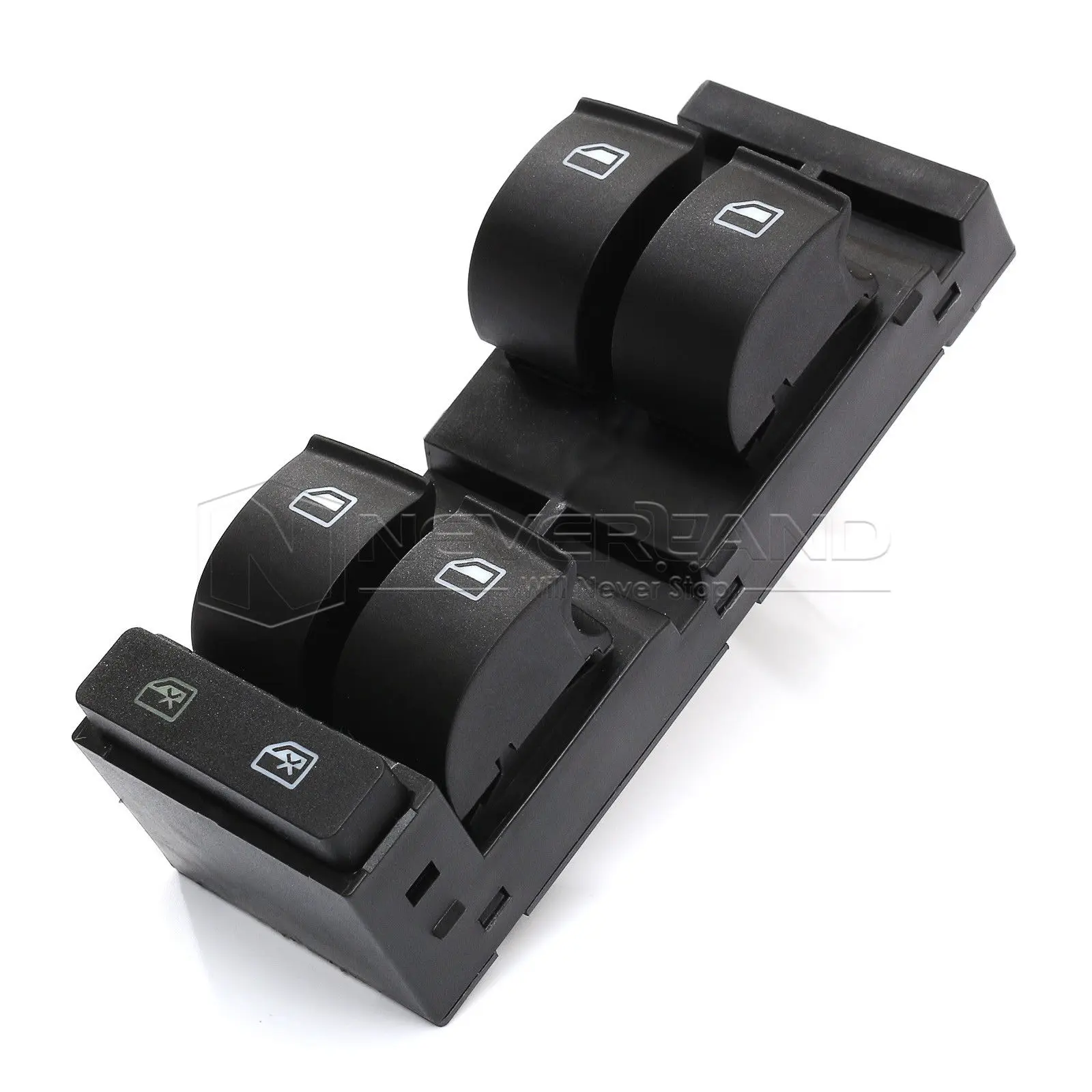 

1pc New High Quality ABS Master Window Panel Car Switch For Audi A6 C5 Quattro 2002-2003 Free Shipping