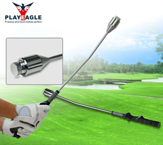 Us 17 99 Playeagle Golf Training Aids Swing Practice Tool Adjustable Weight Rod Golf Training Equipment With Hand Grip For Beginners In Golf