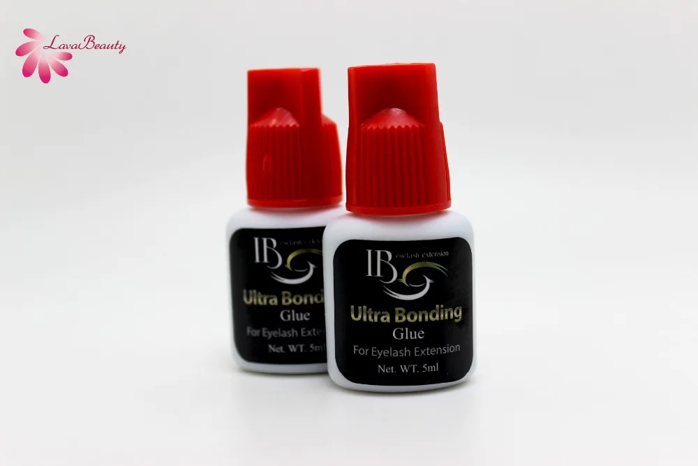 IB Red Cap Клей для наращивания ресниц i-beauty type 1 бутылка IB ультра супер клей индивидуальный быстросохнущий клей для наращивания ресниц 5 мл/бутылка - Цвет: IB Red Cap