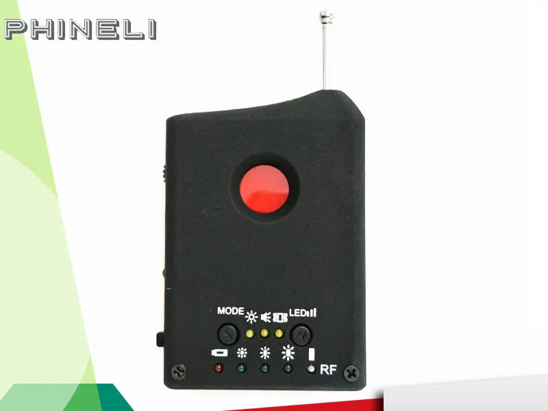 Анти детектор скрытая камера GSM аудио ошибка искатель gps сигнал объектив RF трекер анти скрытый детектор камеры
