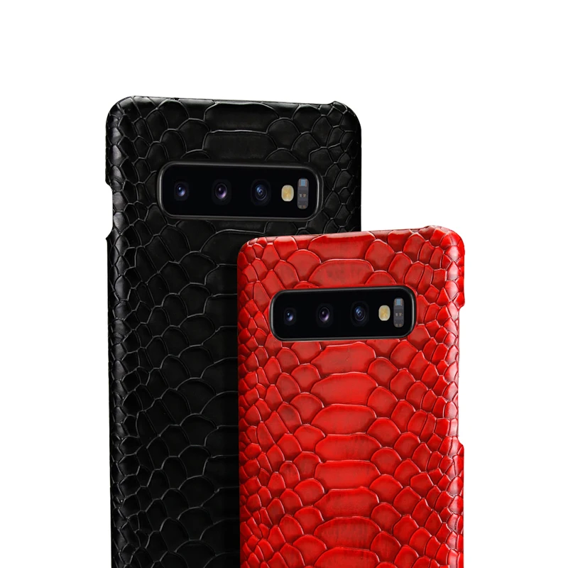 Для Samsung Galaxy S10 Plus S10E S9 Note 9 8 чехол из змеиной кожи для S10e e искусственной