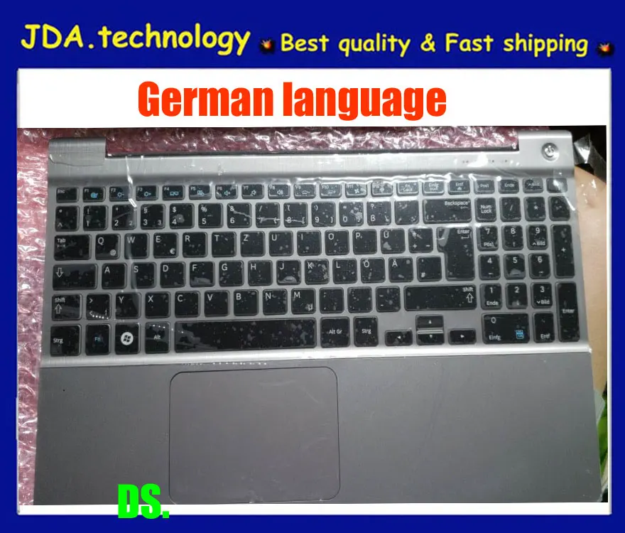 Wellendorff для SAMSUNG 15," NP700Z5A NP700Z5B NP700Z5C немецкая клавиатура верхняя крышка Topcase Touchpad C крышка