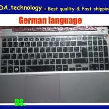 Wellendorff для SAMSUNG 15," NP700Z5A NP700Z5B NP700Z5C немецкая клавиатура верхняя крышка Topcase Touchpad C крышка